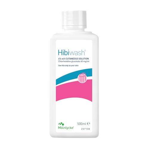 Hibiwash Full Body Antimicrobial Wash for Pre-And-Post Operative Care, 500Ml