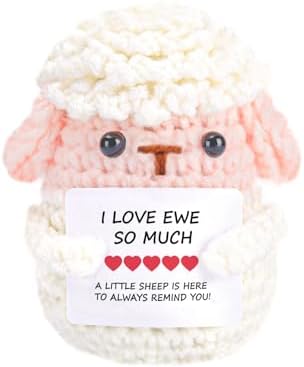 Positive Crochet Animal – Handmade Comfort Keepsake for Friends, Family, and Teachers – A Simple Way to Show You Care