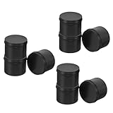 Boîtes de conserve avec couvercles : cet étui de rangement peut être utilisé pour stocker des échantillons de lotion, des cosmétiques, de pour le visage, etc., un étui à pratique