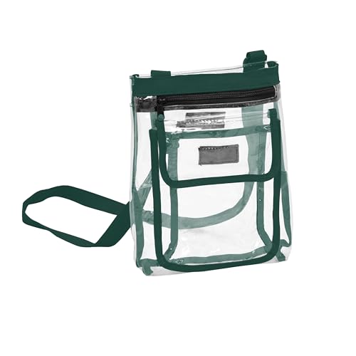 Logo Brands Plain Hunter Gameday Clear Crossbody Bag - Stadium