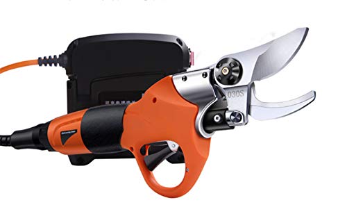 CGOLDENWALL Tijeras de podar eléctricas, máquina de podar eléctri...