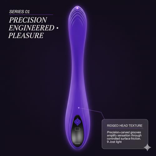 Image of Zyllion Digital Bendable Personal Body Massager - Flexible Neck & Shoulder Massage Wand, Powerful Handheld Electric Massager, Purple