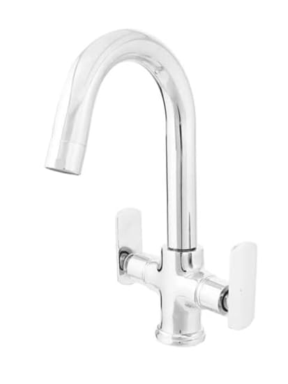 KOUNT Apollo WASH Basin Mixture with ADHUSTABLE Legs and Brass NUT H