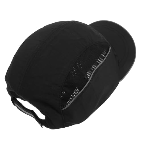 TOBBOMEY Gorra de Seguridad Homologada para Trabajo Industrial con Protección contra Interior Transpirable Antistática y Retardante de Visera Larga para Hombres