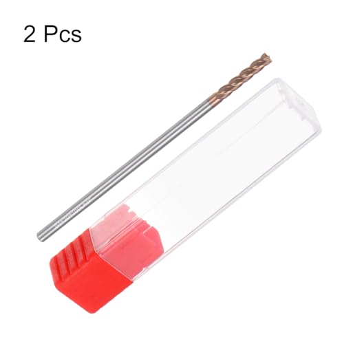 Image of uxcell 2pcs 4mm Dia 4mm Shank Square Nose End Mill 4 Flutes HRC55 Carbide AlTiN Coated CNC Router Bits Cutter Tools for End Milling CNC Machining