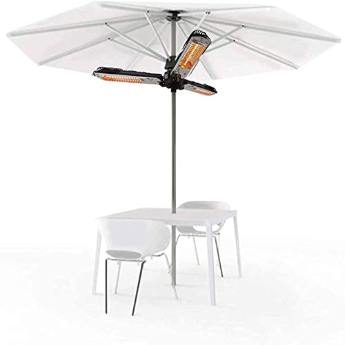 Heizstrahler,Terrassenheizer mit 3 Heizstufen 650/1300/1950W Deckenstrahler IPX4 für- und Außenbereich