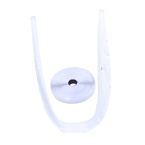 SUNCN 1 セット 携帯エアコンクロス ポータブルエアコン ブロッキングボード 引き戸キット 押し窓シーリングクロス 窓シーリングキット 210t ポリエステルタフタ ホワイトグルー 白い -