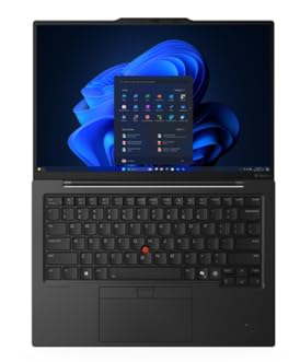 Image of New ThinkPad X1 Carbon Gen 13 Aura Edition AI Copilot Laptop 14ʺ WUXGA Touch Screen Ultra 7 255U 32GB LPDDR5X, 8400MT /s RAM 2TB SSD Webcam Backlit Fingerprint TrackPad Thunderbolt 4 WiFi Win 11Pro