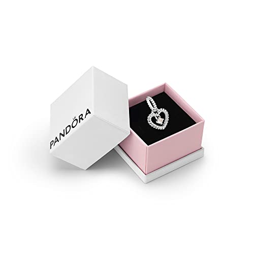 Pandora Signature Women's Sterling Silver June Birthstone Dangle Charm for Bracelet, With Gift Box