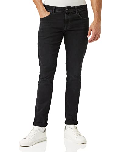 Hackett London Black Denim Jeans, Negro, 28W / 34L para Hombre