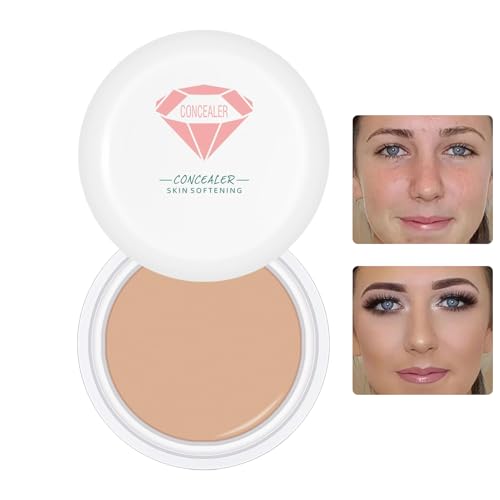 Chaies Corrector de maquillaje - Corrector de ojeras - Corrector impermeable hidratante con cobertura completa para ojeras oscuras y manchas