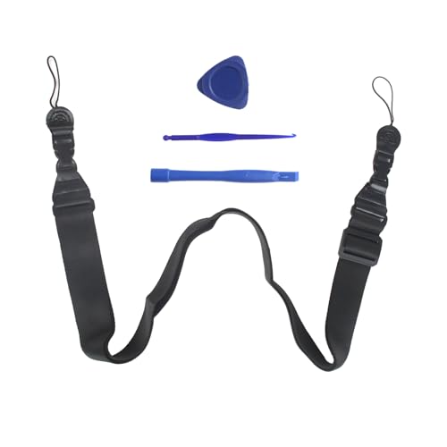 ShigKeu Black Shoulder Strap for Tablet case Universal Detachable Adjustable Detachable Shoulder Strap Niversal Carrying Strap for iPad Case Adjustable Buckle for Samsung Tab