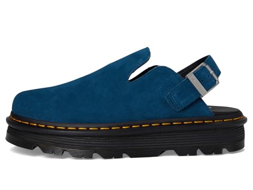 Image of Dr. Martens Unisex Zeb Zag Mule Neptune Blue UK 12 (US Mens 13, Womens 14) Medium