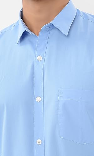 Image of Men's Solid Slim Fit Shirt