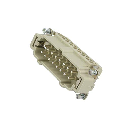 Connecteur Han Ex 16 PIN HARTING 09360162601 mâle pour stopper les pannes en zone 16B
