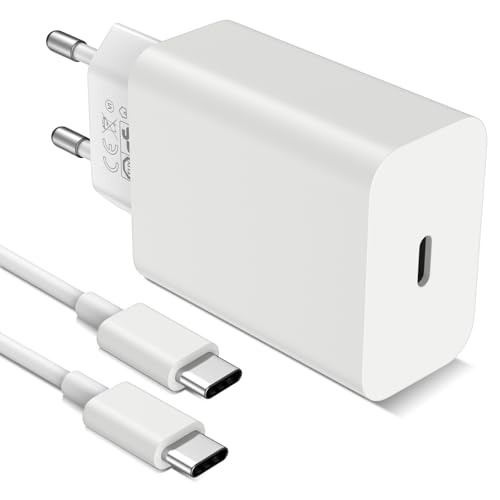 Un caricabatterie sicuro per google pixel 6 pro: il caricabatterie usb c 30w è realizzato in materiale di qualità UL95-V0, per una resistenza alle alte temperature sicura e affidabile. Il caricatore usb c fast ha integrato un chip di controllo intelligente che misura la temperatura 25 volte al secondo. È in grado di regolare dinamicamente la potenza in uscita per evitare sovratensioni, surriscaldamenti e sovracorrenti eccessive, garantendo la sicurezza dell'utente e del suo dispositivo.