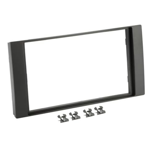Sound-way Kit Montage Autoradio, Cadre Façade 2 DIN Compatible avec Ford Galaxy, Fiesta, Focus, C-Max, S-Max, Transit