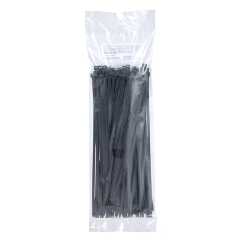 CT11BK50-C 11" noir 50 LB Câblé - 100 pcs/pâtes (06203) (Boîte de 100)