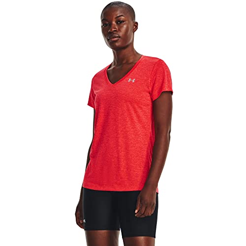 Image of Under Armour Womens Tech V-Neck Twist Short-Sleeve T-Shirt