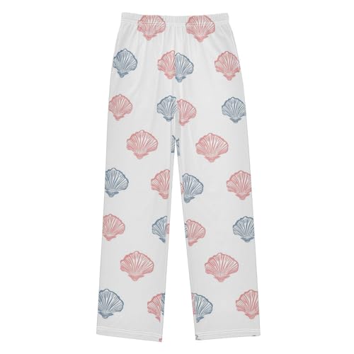 Pajama Bottoms, Pajamas Long Pant Seashells Lounge Wear Casual Doodle Sleep Pants Soft Pjs Sleepwear