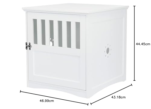 TRIXIE Pet Products 39505 Caixa de madeira para animais de estimação/canil de mesa de extremidade, P