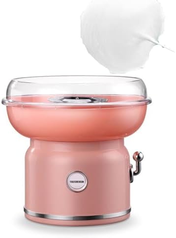 500W Commercial Cotton Candy Machine - Multifunctional Electric Floss Maker for Hard Candy, Easy to Use, Ideal for Parties, Events & Home Use