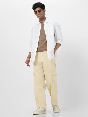 Image of Urbano Fashion Men's Loose Mid Rise Cargo Pant