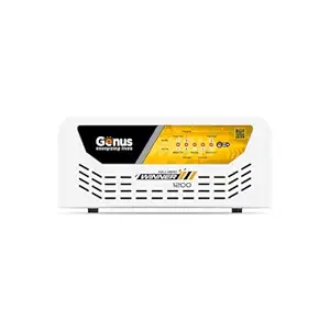 Genus Winner 1200 Pure Sine Wave 900VA/12V Single Battery Inverter UPS with 3 Years Warranty for Home, Office and Shops (Supports 1 Inverter Battery of 12V)