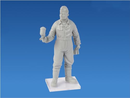 Kit de Figuras ICM Pilotos Luftwaffe Uniforme Invierno miniatura 6