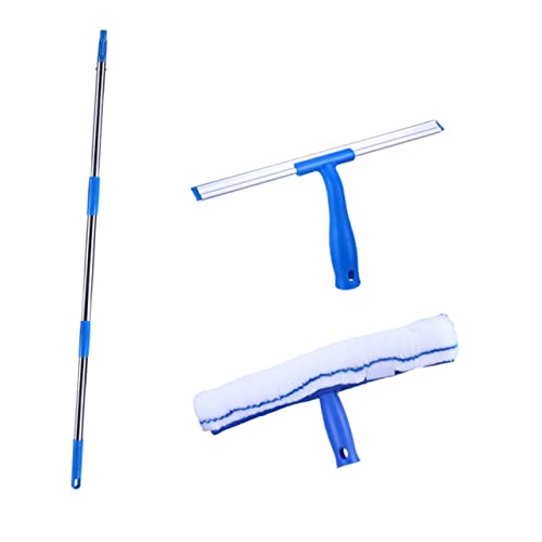 POPETPOP 窓拭きセット スクイジー 水切りワイパー ガラスワイパー 窓ガラス掃除 結露水滴取り 高所掃除 シャワードアスクイージ オールシャワースクイー