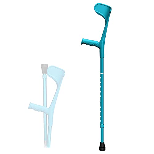 Muleta de antebrazo, Muleta de antebrazo for Adultos, Ligera y Plegable Aluminio, ergonómica, for Personas Mayores