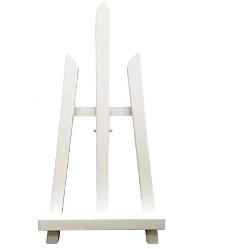 QLS schildersezel houtschildersezel standsezel schildersezel schildersezel schildersezel schildersezel wit 40 cm