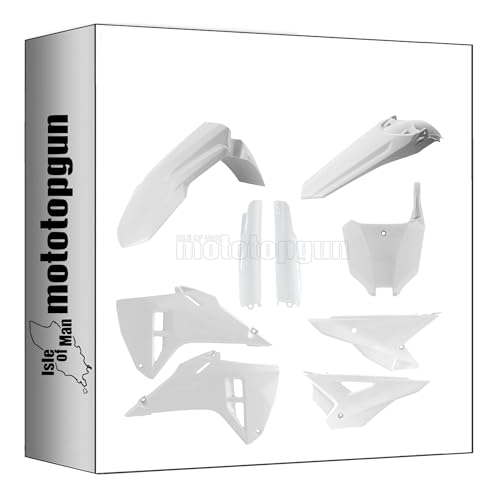 Kit cache carenage blanc Acerbis resistant pour carenages de Honda CRF 250 R 2025