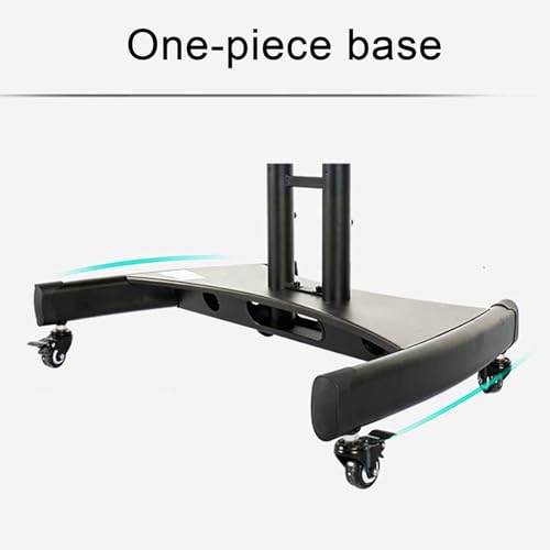 Soporte móvil para TV con ruedas ajustable 32-75 pulg miniatura 4