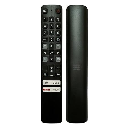 Image of Remote Compatible for TCL TV with ZEE5, Netflix, Prime Video (Non Voice, Match Old Remote Before Order)