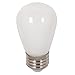 Westinghouse 5511520 1.2 (15-Watt Equivalent) S14 Frosted, E26 (Medium) Base (4 Pack) LED Light Bulbs, Frost