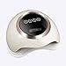 Lampa do paznokci LED UV. Lampa do paznokci 88W High Power Professional Gel Nail Art Light LCD Wyświetlacz ekranu Suszarka do paznokci z 4 rozrządu do polskiego kleju Szybkoschnąca (Color : White)