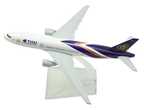 Tang Dynasty(Tm) 1:400 16Cm B777 Thai Airways Metal Airplane Model Plane Toy Plane Model #TOP4