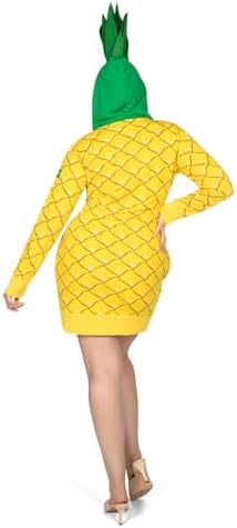 Tipsy Elves Pineapple Halloween Costume Dress: Large — view 6