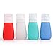 YINGGG Squeezy Portable Salad Dressing Bottles, Set of 4 (85ML)