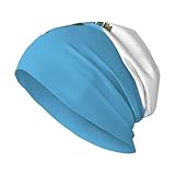 Largement utilisé : le bonnet doux en tricot torsadé imprimé drapeau de Saint-Marin est adapté pour un usage quotidien, un pyjama et des activités de plein air. Le style simple s'accorde facilement avec des vêtements décontractés. Tendance et confortable. Idéal pour les patients cancéreux. Idéal pour la perte de cheveux, cacher les cheveux ou protéger la tête du froid.