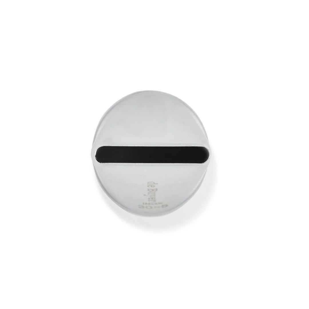 De Buyer 2117.30 Ribbon Nozzle - 30 x 5 mm, Stainless Steel, Grey, Large