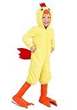 Fun Costumes Cluckin' Chicken for Toddlers, Yellow, 4T
