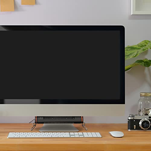 Sharper Image Axis 12 12" Desktop Airbar Tower Fan With Usb #TOP1