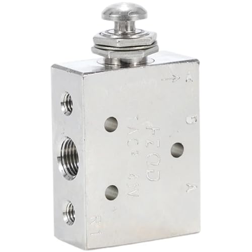 Vanne mécanique TAC2-41V pneumatique à bouton de commande manuelle