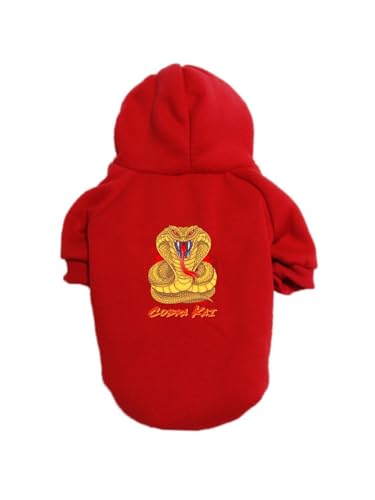 Cobra Kai ���� �y�b�g�� ���� �t�[�h�t �p�[�J�[ �X�E�F�b�g �g���[�i�[ �h�� �g���� �����^�� �h�b�O�E�F�A ���E�ȒP �E�ѕی� �y�b�g�p�i �H�~ �l�C ���U�� ���o���� XL