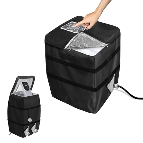 Hadisi Hot Tub Spa Heater Pump Winter Cover, Insulation