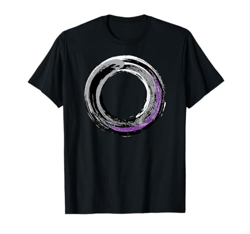 Asexual Shirt Demisexual Shirt Asexual Pride Flag Colors T-Shirt