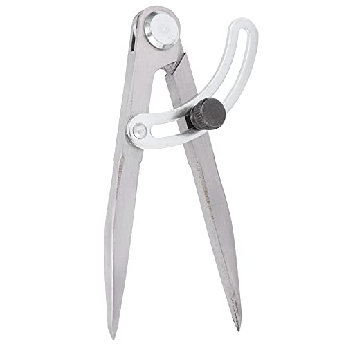 Bússola para marcação de lápis, compasso de aço inoxidável, medidor cônico conveniente para ranhurar