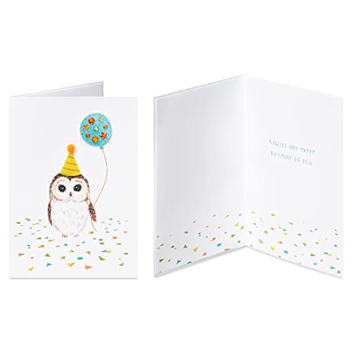 Image of Papyrus Deluxe Boxed Birthday Card Assortment, Bright Birthday (4-Count)
